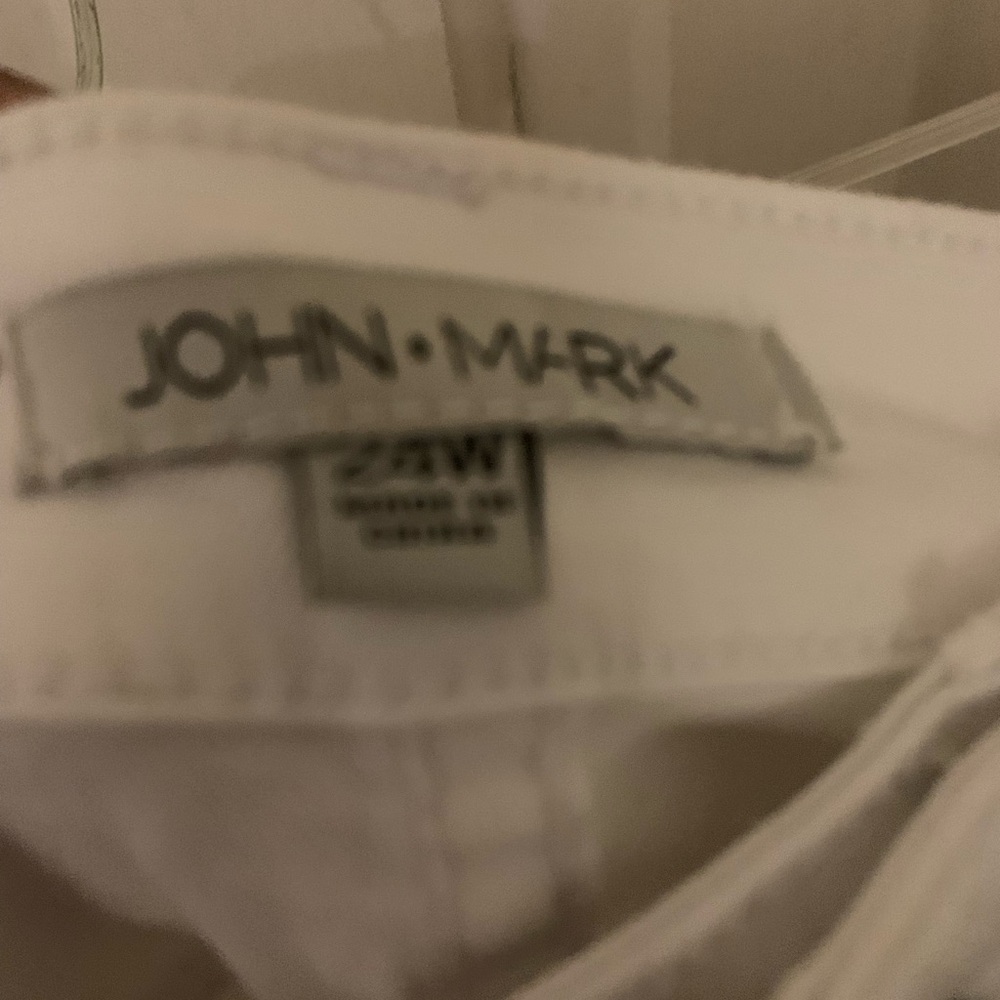 John Mark Classic White Apparel